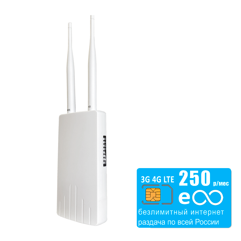 

Wi-Fi роутер с LTE-модулем CPE (router-cpf905-yota250-SG-sb)