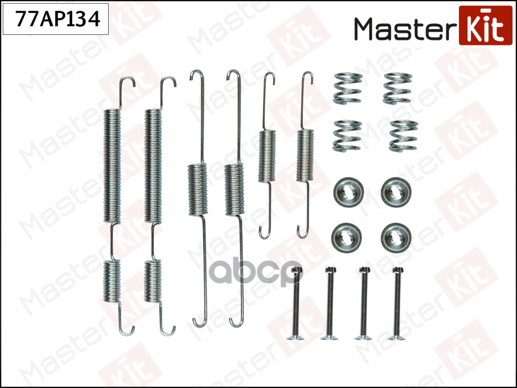 Комплект Установочный Тормозных Колодок Masterkit 77ap134 Hyundai Matrix 01- MasterKit арт 754₽