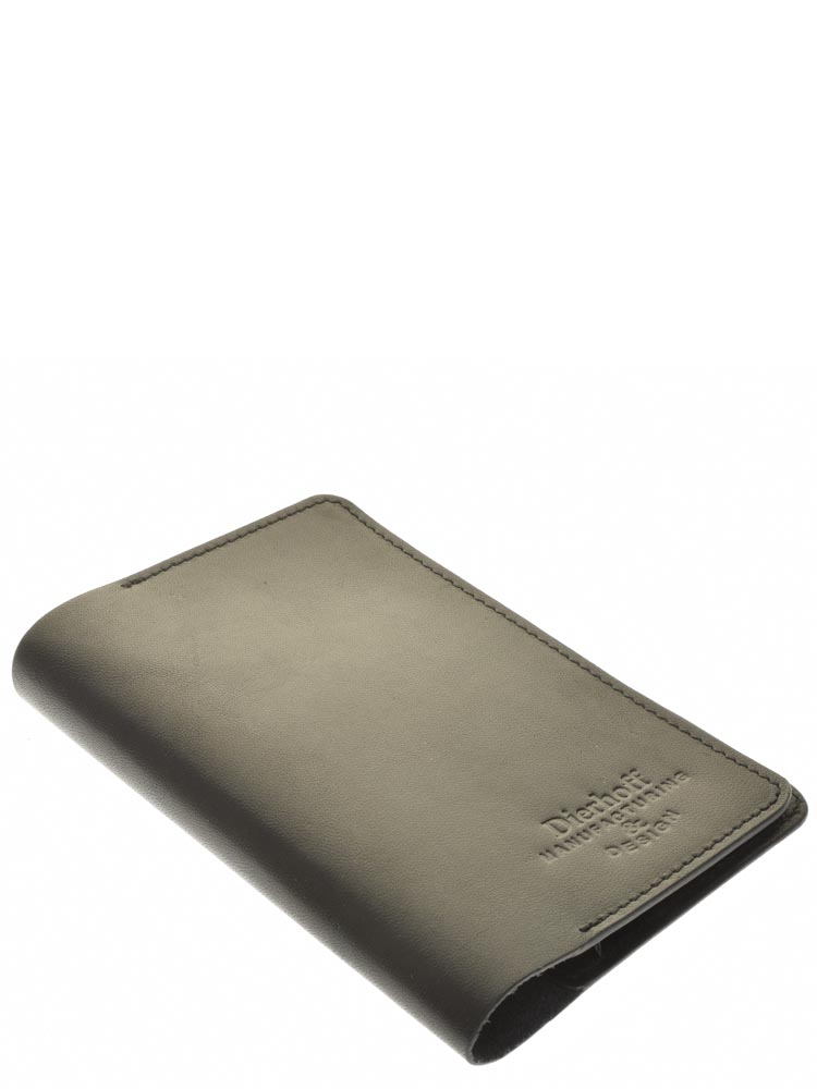 Обложка для паспорта мужская Dierhoff Д6015-902 черная