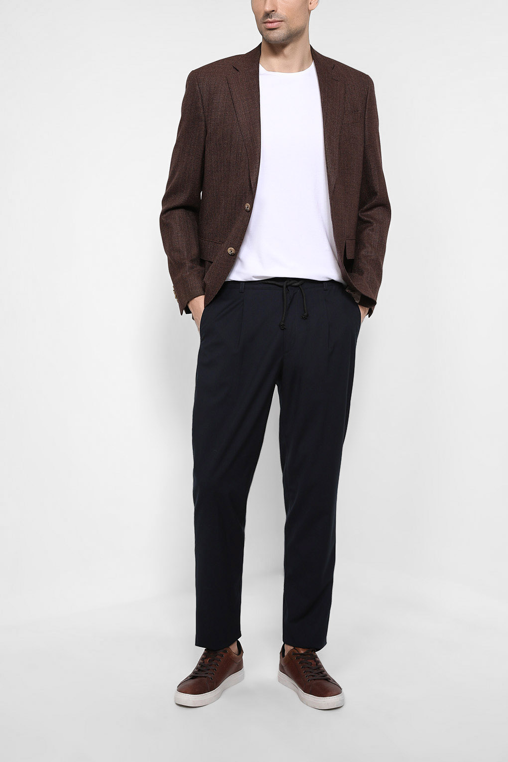 

Брюки мужские MARCO DI RADI MDR22102231CD-205 синие 2XL, Синий, MDR22102231CD-205