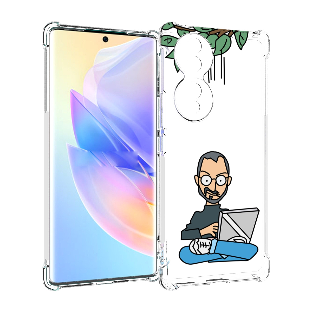 

Чехол MyPads программист для Honor 70, Прозрачный, Tocco