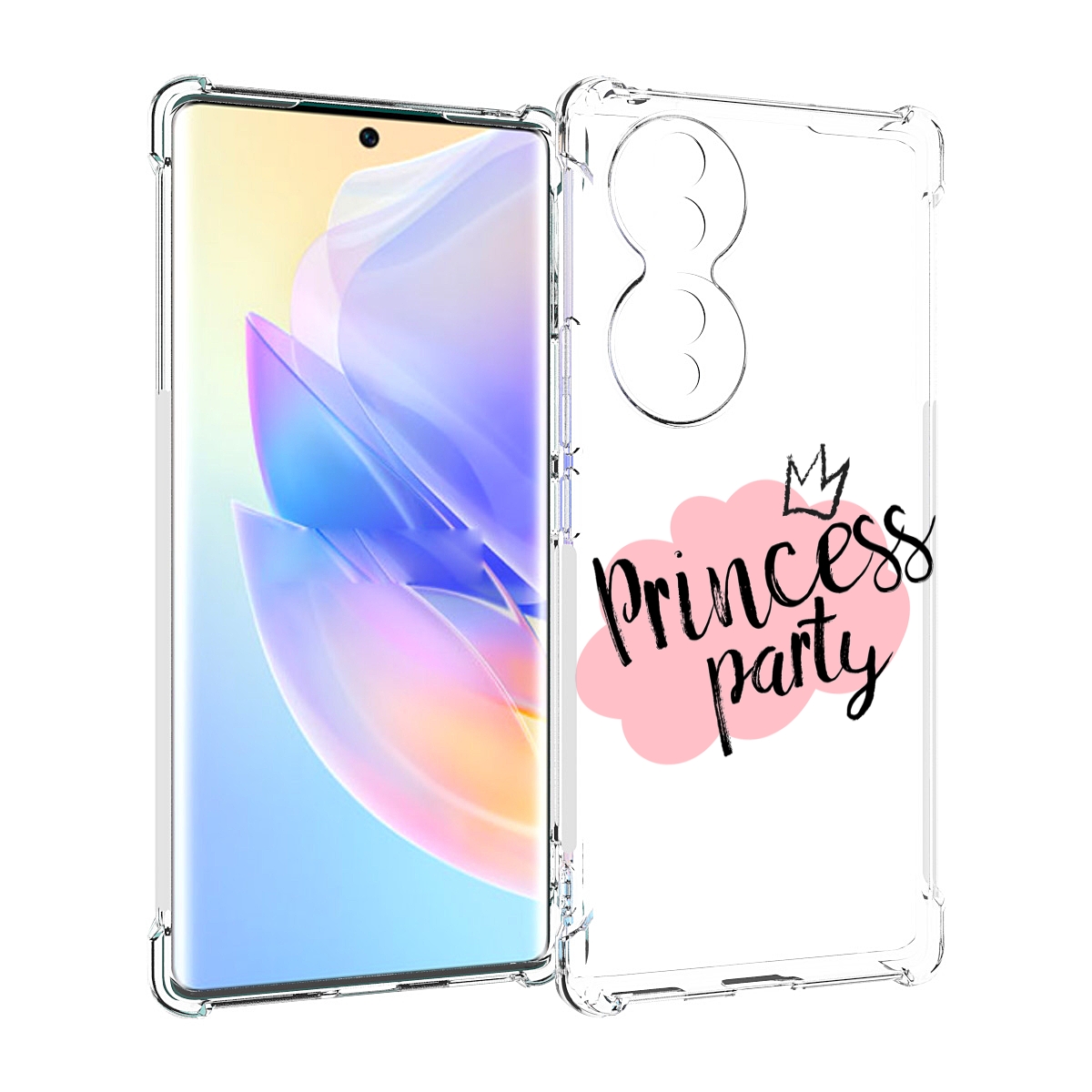 

Чехол MyPads принцессная-вечеринка для Honor 70, Прозрачный, Tocco