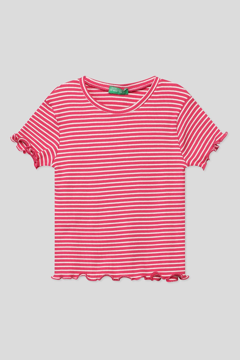 

Футболка Benetton 3HFUC10AL, розовый, M, 3HFUC10AL