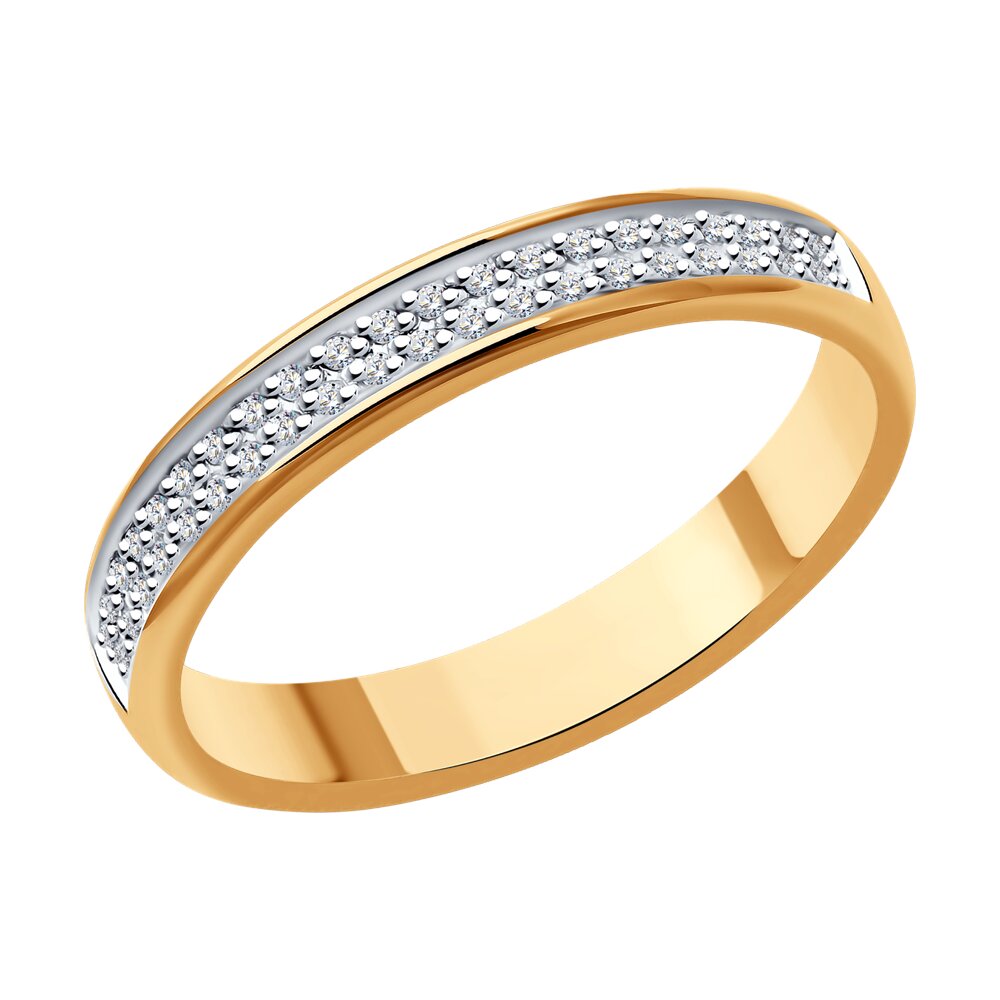 

Кольцо из золота р. 17,5 SOKOLOV Diamonds 1110232, бриллиант, 1110232