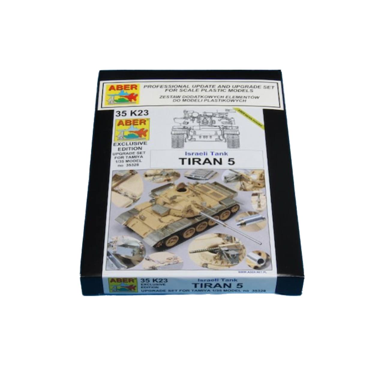 

35 K23 Aber 1/35 Полный набор фототравления для Israeli Tank Tiran 5, Однотонный, 35 K23