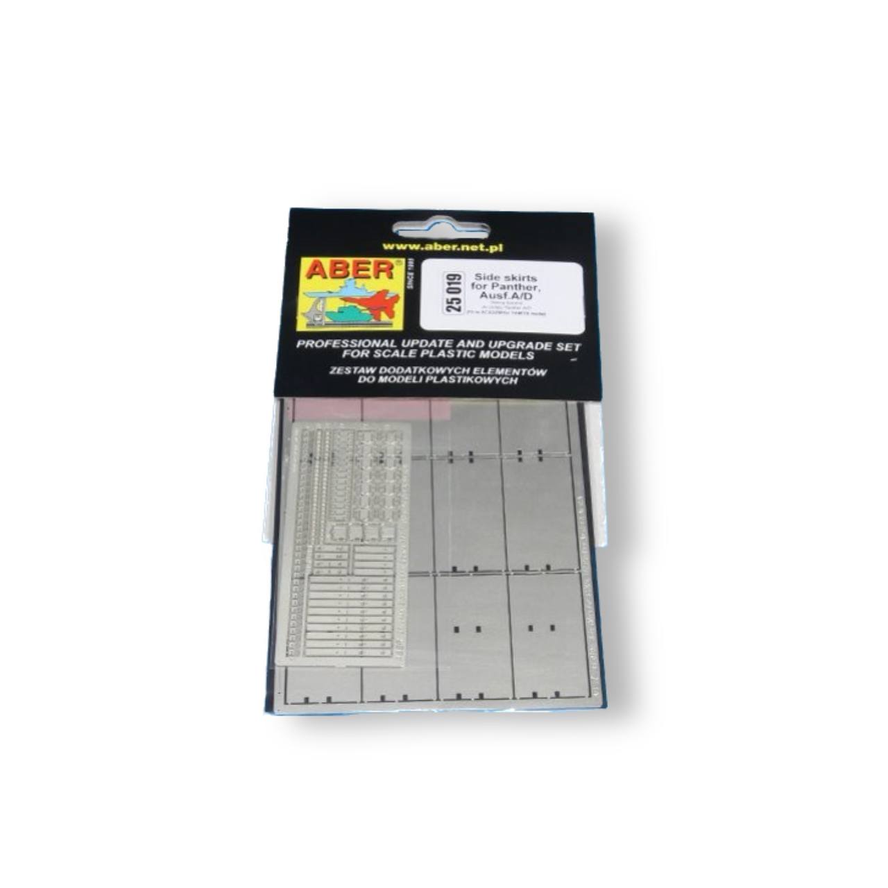 

25 019 Aber 1/25 Фототравление для Side skirts for Panther A/D, Однотонный, 25 019