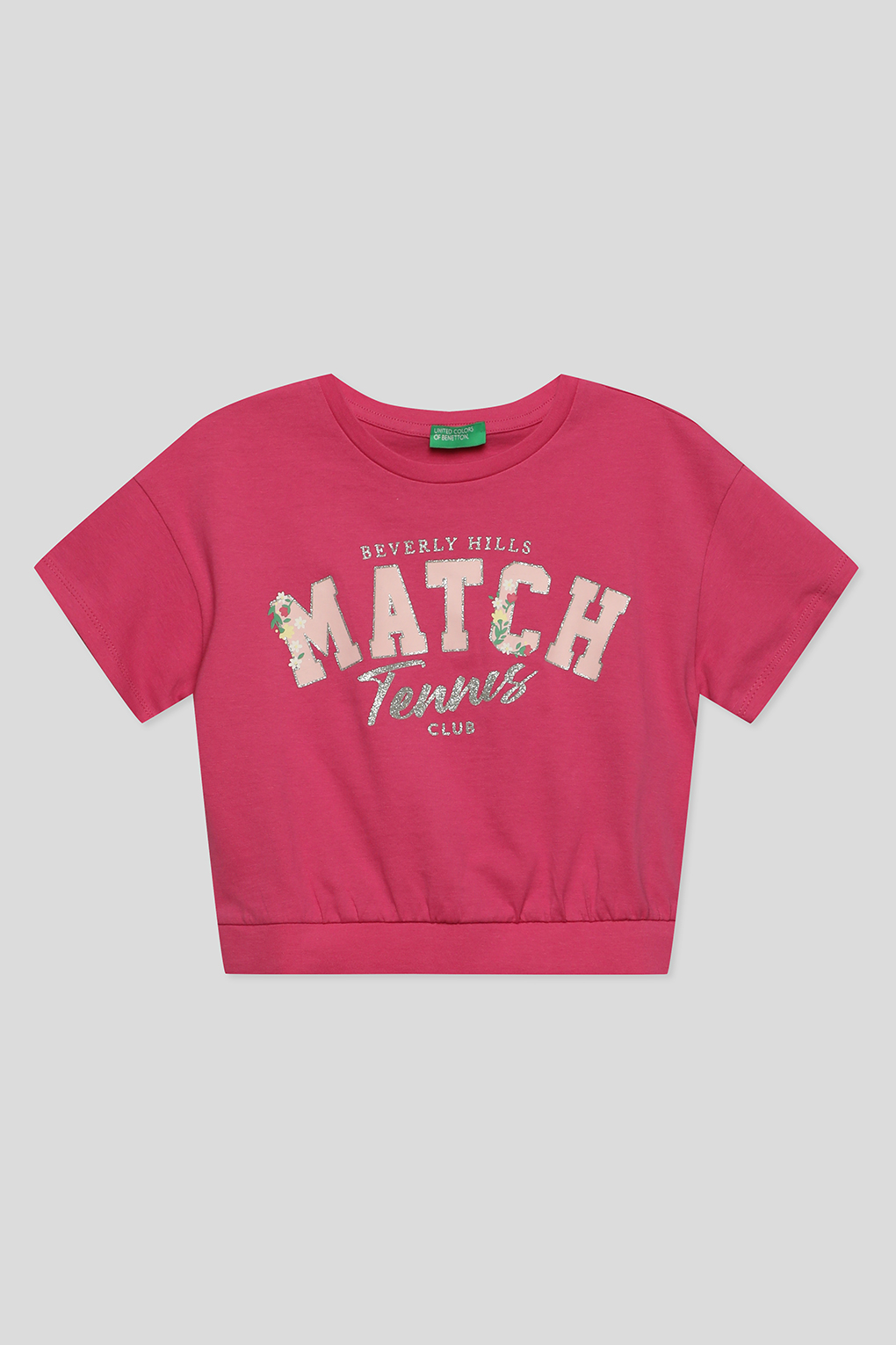 

Футболка Benetton 3096C10BA, розовый, M, 3096C10BA
