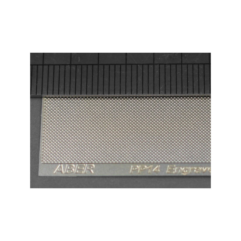 

PP14 Aber Фототравление Engrave plates (4 models – 140x40 mm)-14, Однотонный, PP14