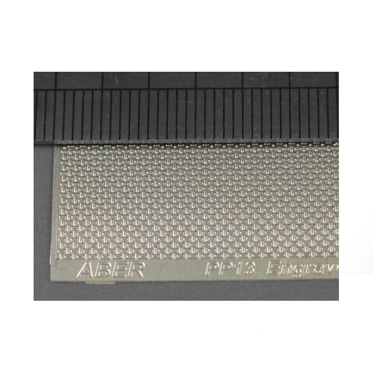 

PP13 Aber Фототравление Engrave plates (4 models – 140x40 mm)-13, Однотонный, PP13