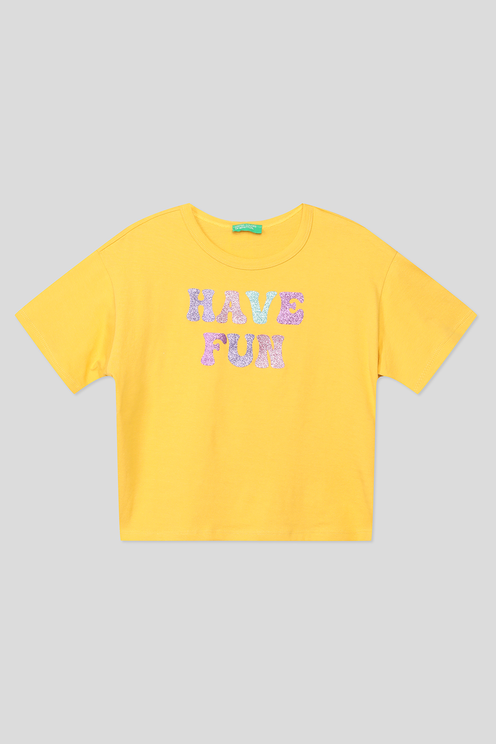 

Футболка Benetton 3096C10AV, горчичный, L, Желтый, 3096C10AV