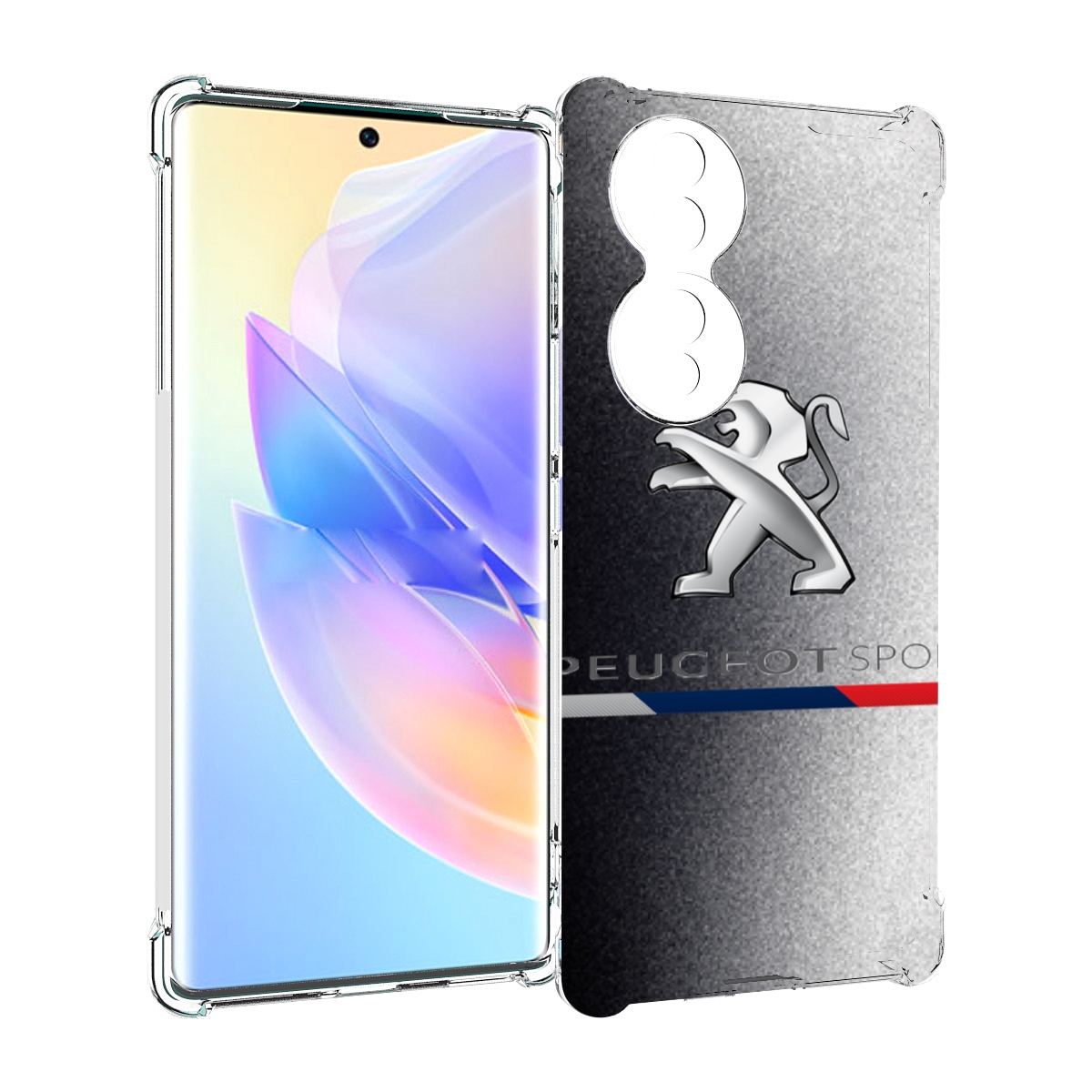 

Чехол MyPads peugeot-1 для Honor 70, Прозрачный, Tocco