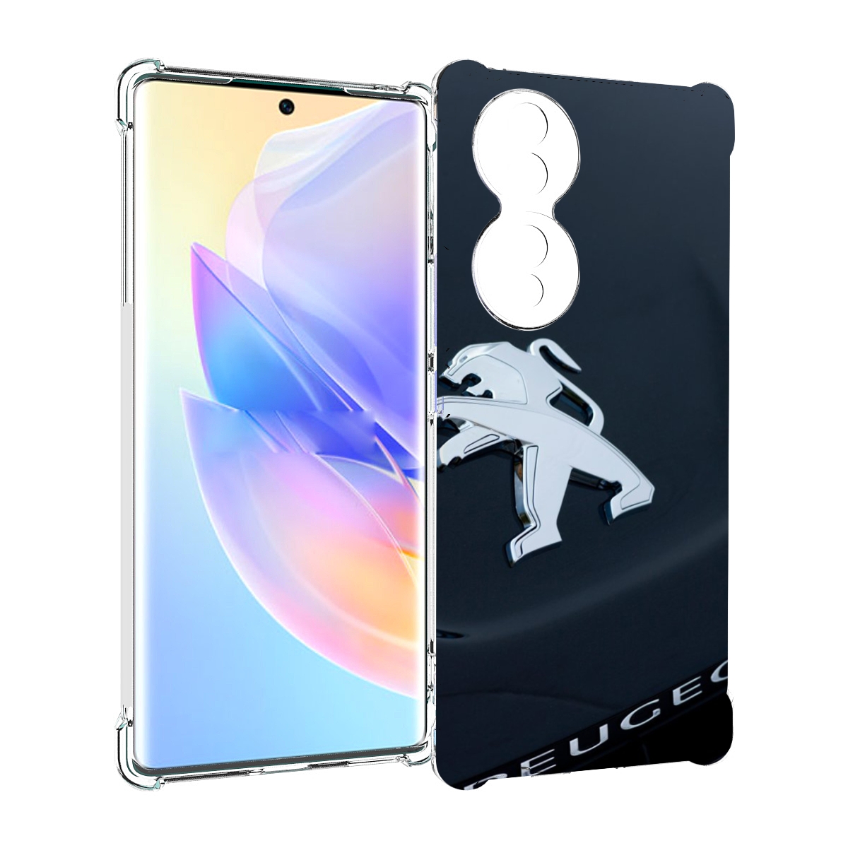 

Чехол MyPads peugeot 2 для Honor 70, Прозрачный, Tocco