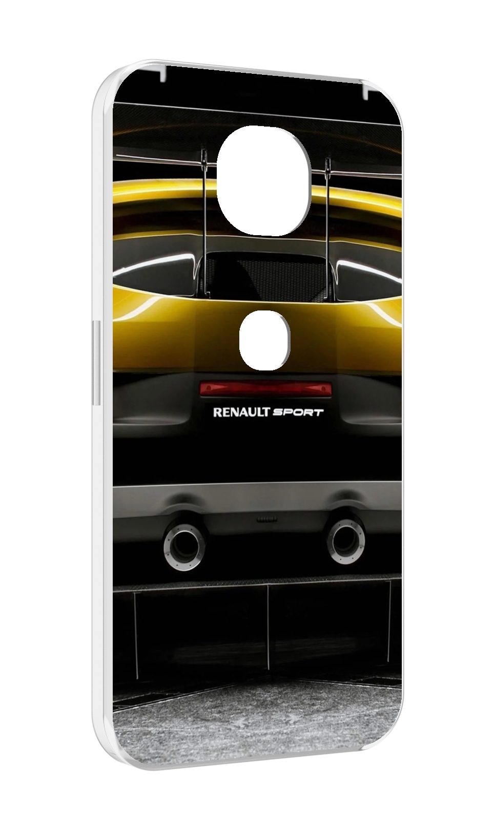 

Чехол MyPads renault-3 мужской для Motorola Moto G5S (XT1799-2), Прозрачный, Tocco