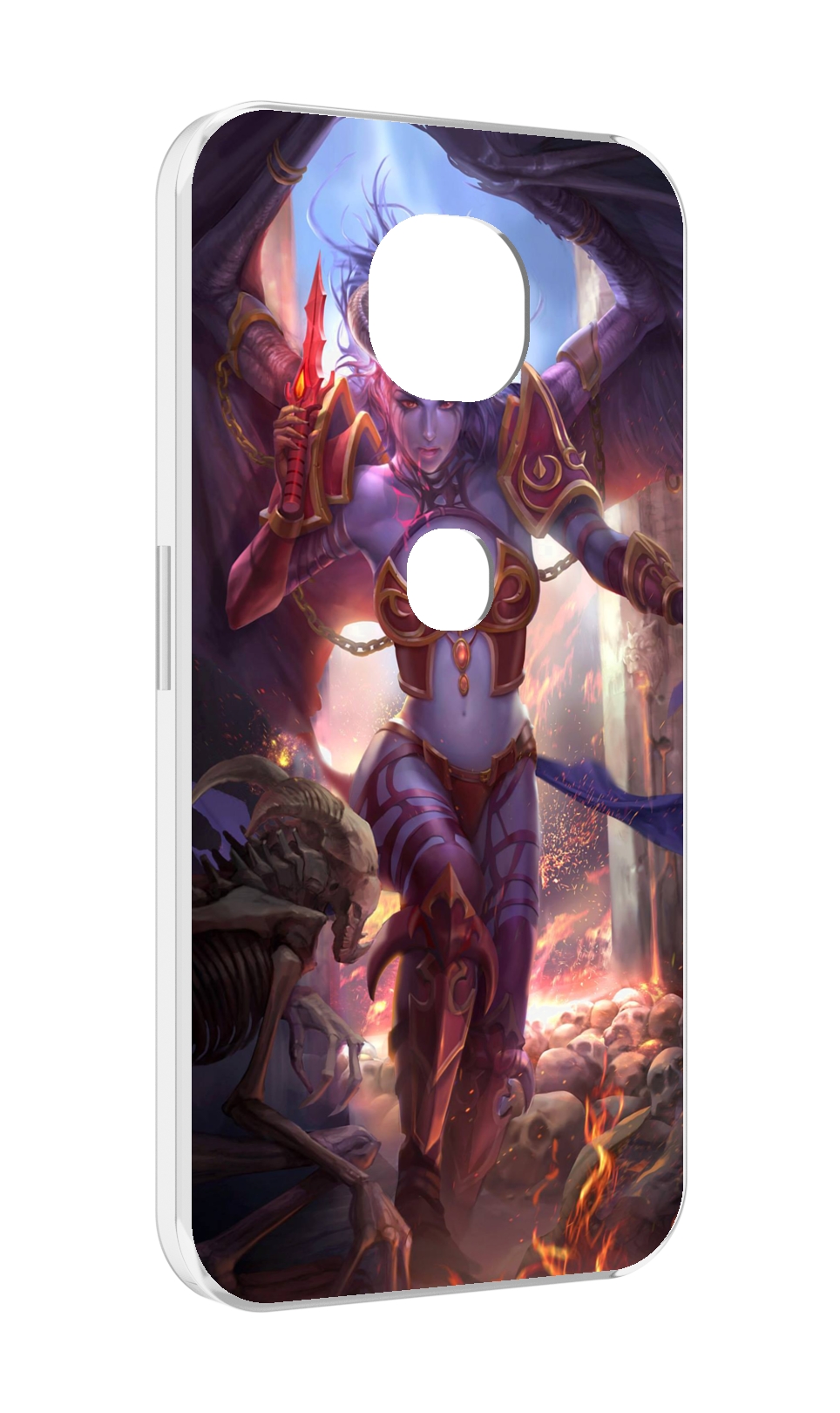 

Чехол MyPads queen of pain dota 2 для Motorola Moto G5S (XT1799-2), Прозрачный, Tocco