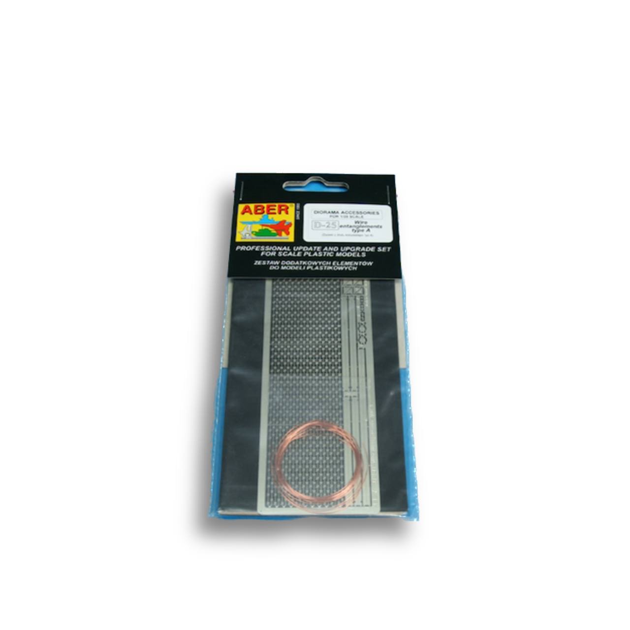 

35 D-25 Aber 1/35 Wire entanglements type A, Однотонный, 35 D-25