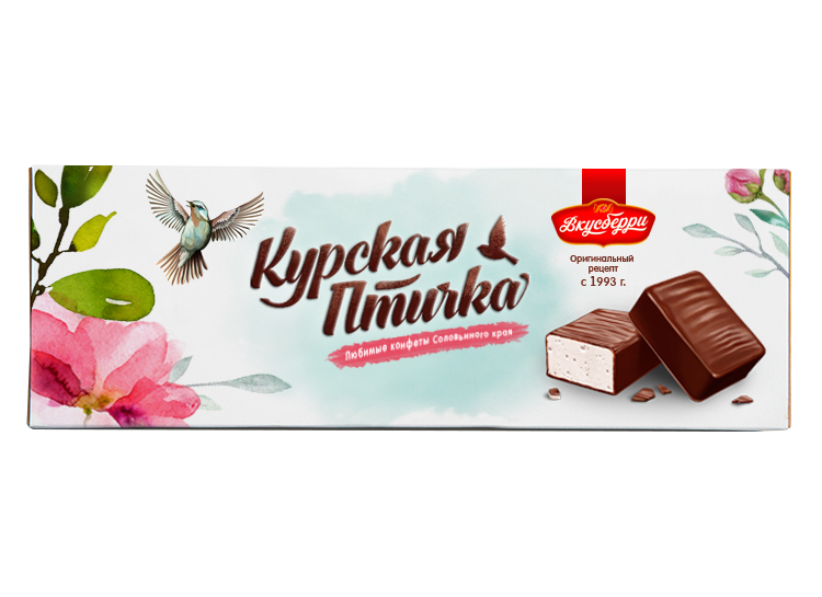 

Шоколадные конфеты Вкусберри Курская птичка 245 г