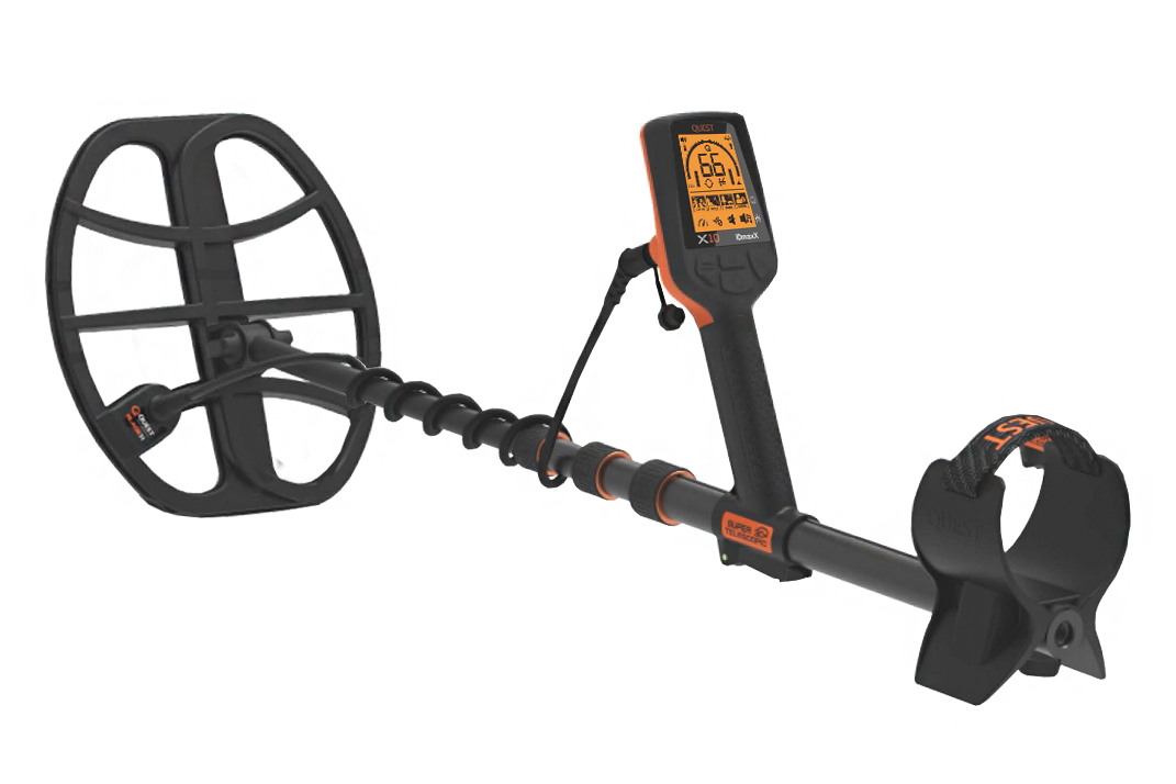 

Металлоискатель Quest X10 IDmaxX, Оранжевый;черный, X10 IDmaxX