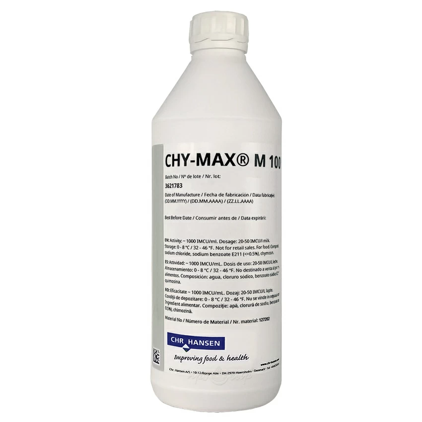 

Жидкий молокосвертывающий фермент CHY-MAX M (1 л.)