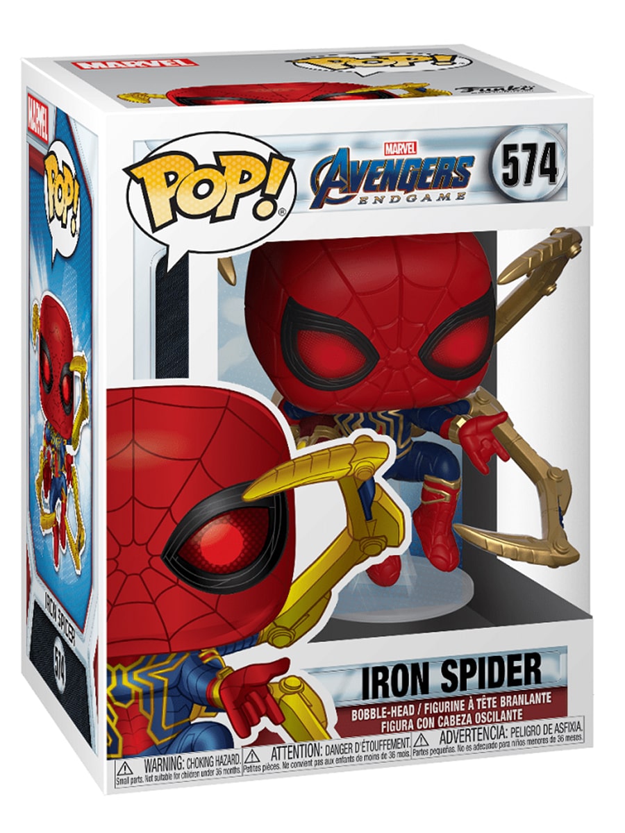 

Фигурка Funko POP! Железный Человек паук Мстители Марвел Iron Spider Marvel №547 11 см, Pop!