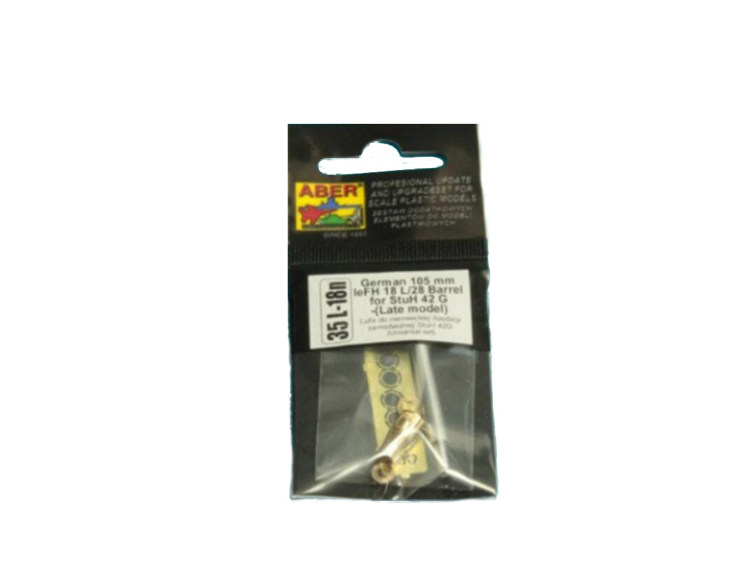 

35 L-18 Aber 1/35 German 105mm Barrel leFH 18 L/28 StuH 42 G Late model, 35 L-18