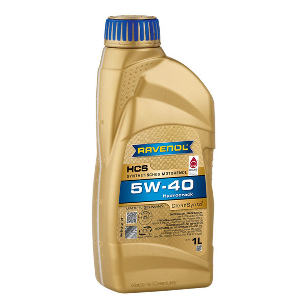 

Моторное масло Ravenol HCS 5W40 1л, HC5