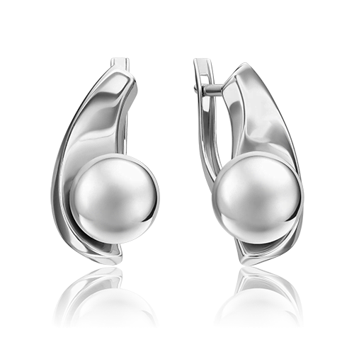 

Серьги из серебра PLATINA jewelry 02-4931-00-000-0200, 02-4931-00-000-0200