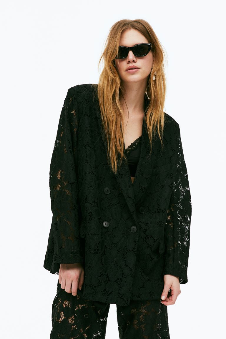 

Жакет женский H&M 1162636002 черный M (доставка из-за рубежа), 1162636002