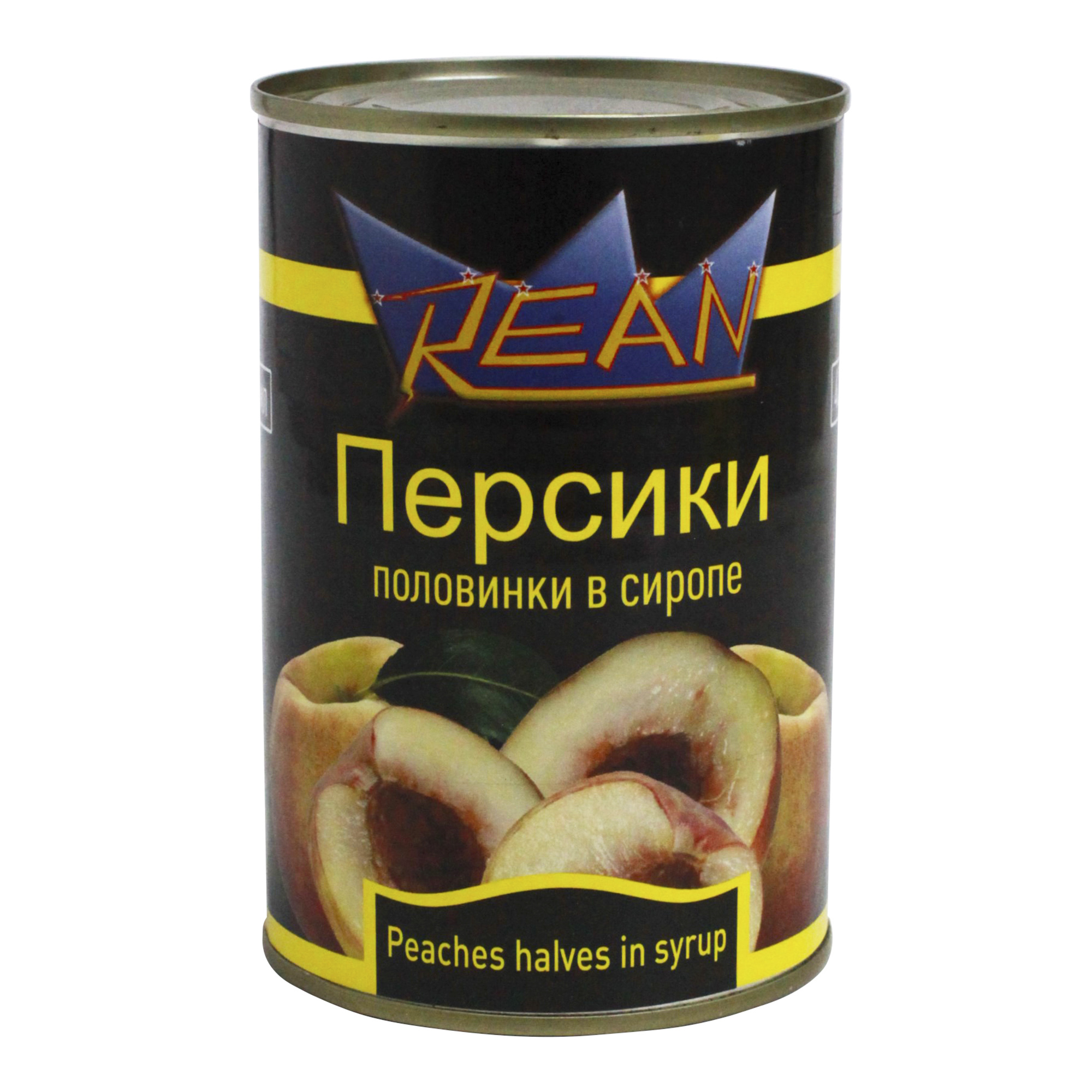 

Персики Rean половинки в сиропе 425 г