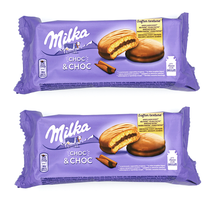 

Печенье Milka Choc & Choc Cookies, 150 г х 2 шт