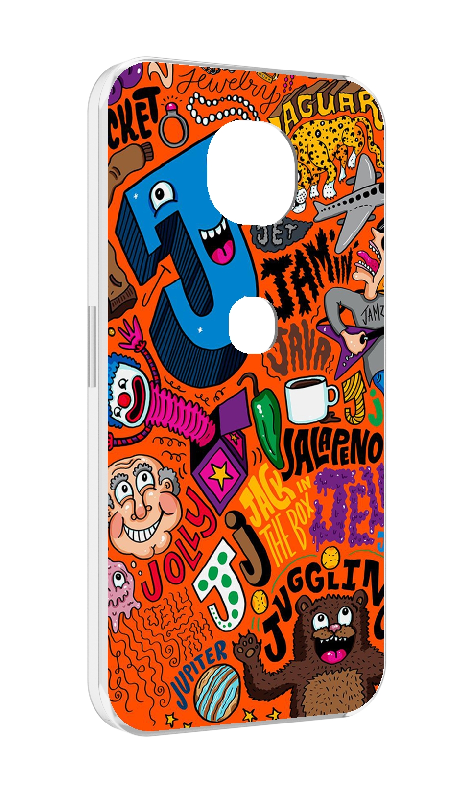 

Чехол MyPads funky-decor для Motorola Moto G5S (XT1799-2), Прозрачный, Tocco
