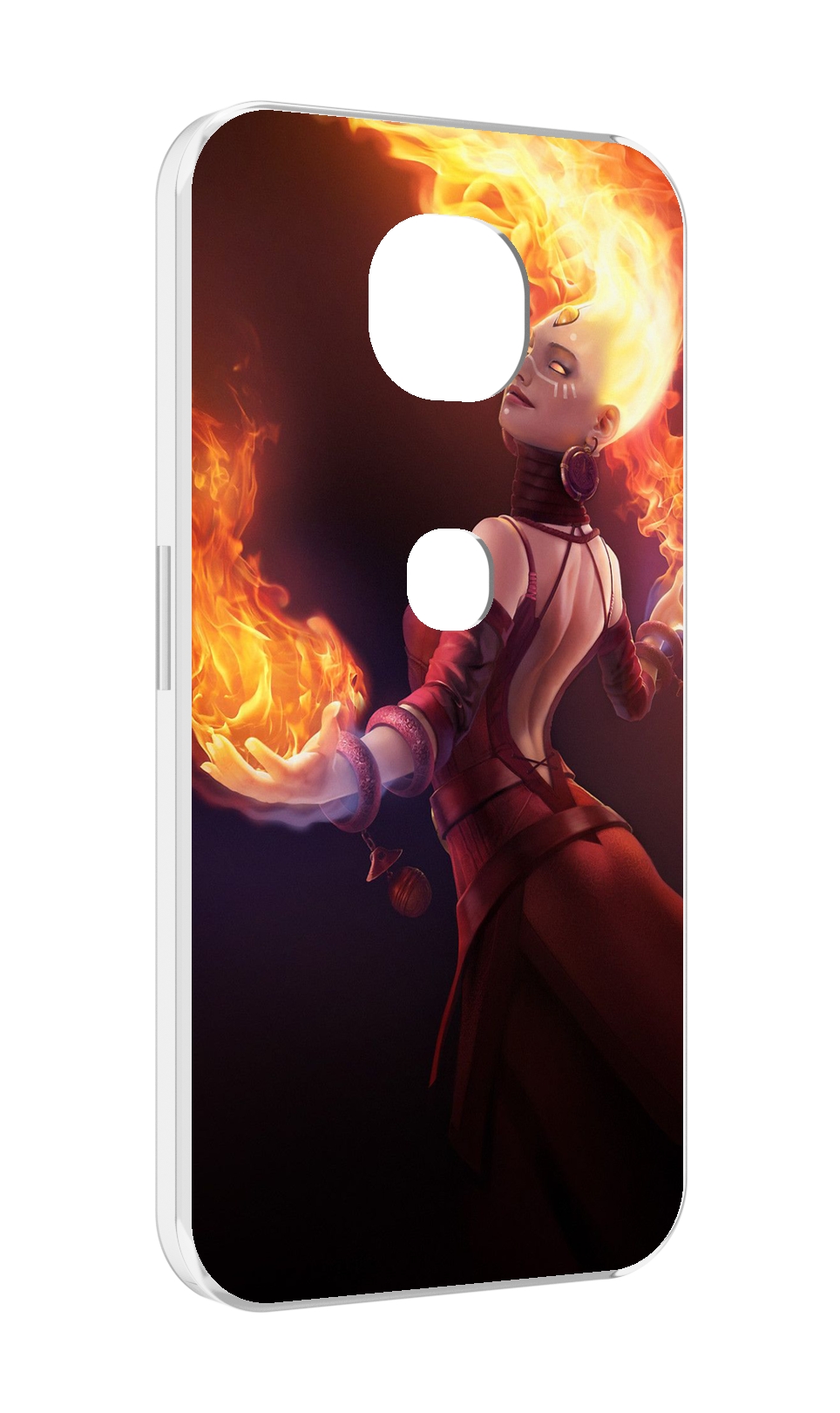 

Чехол MyPads dota 2 Lina для Motorola Moto G5S (XT1799-2), Прозрачный, Tocco