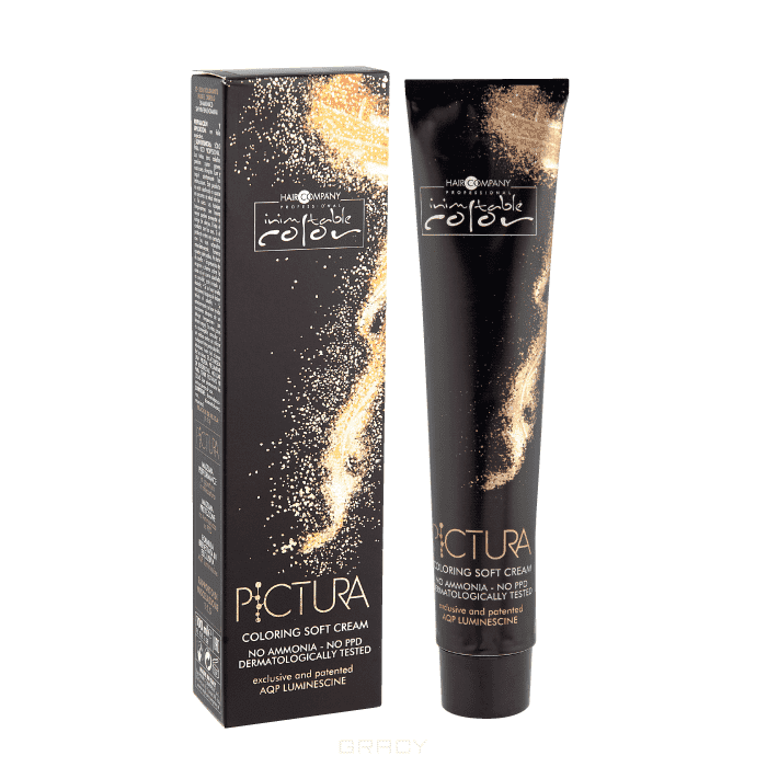 

Крем-краска Hair Company тёмно-каштановый INIMITABLE COLOR PICTURA 100 мл