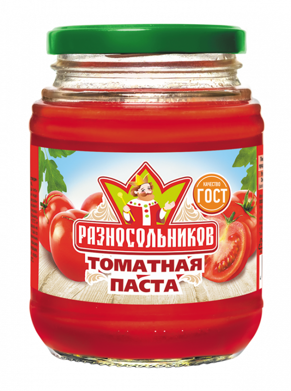 

Томатная паста Разносольников 250 г
