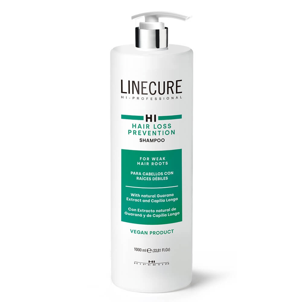 Шампунь Hipertin против выпадения волос Linecure Vegan Hair Loss Prevention, 1000 мл