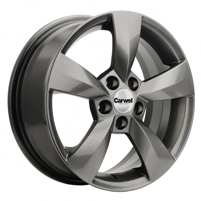 

Колесный диск Carwel Кета 1504 (GST) 6xR15 ET40 5*100 D57.1, Серый
