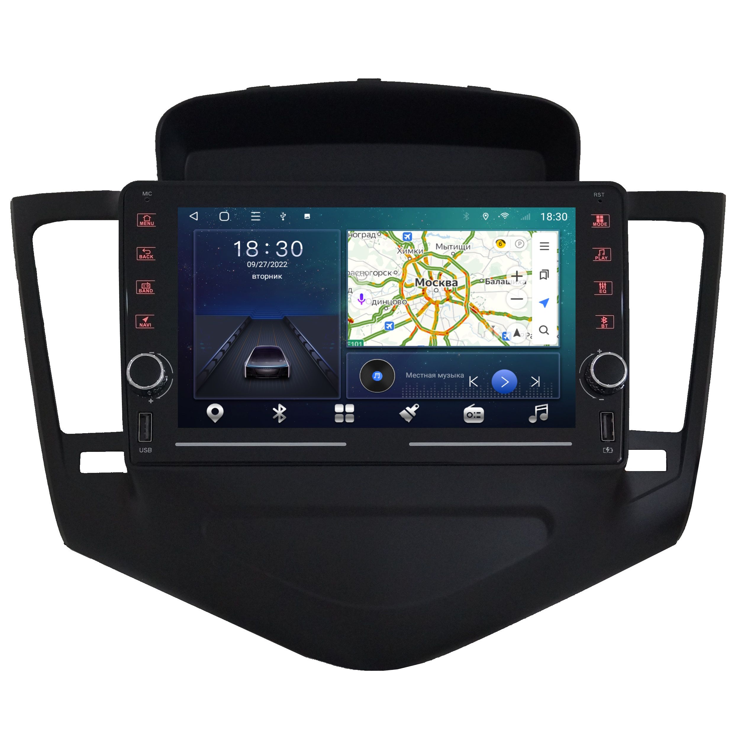 Автомобильная Магнитола EpicAuto K9 Chevrolet Cruze 2009-2012 - Android 12 - 8 ядер 2750000₽