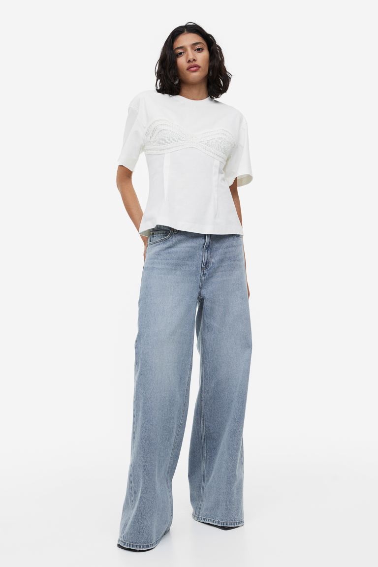 

Джинсы женские H&M 1161249003 синие 50 EU (доставка из-за рубежа), 1161249003