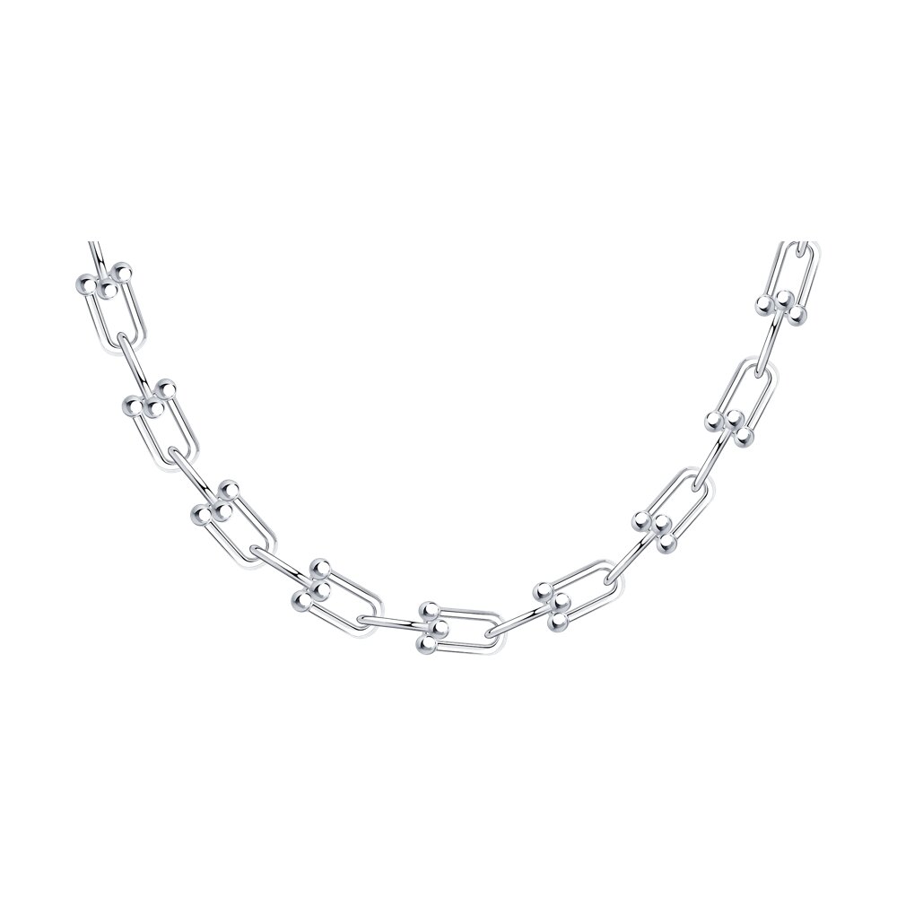 

Ожерелье-цепь из серебра 50-55 см SOKOLOV 94070751, 94070751