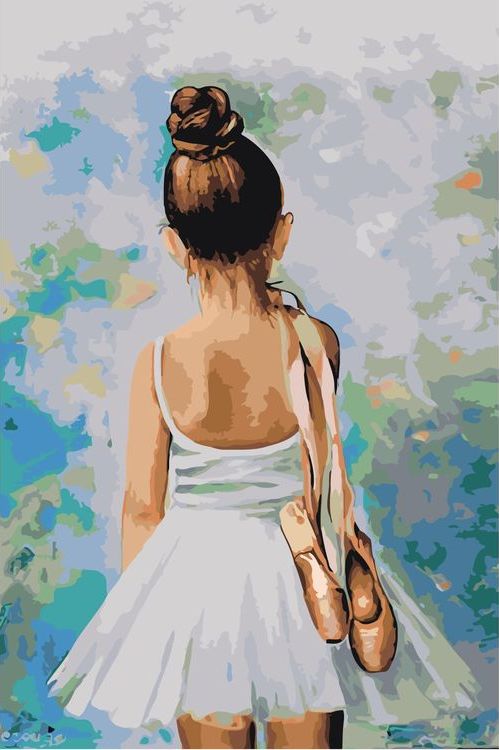 

Живопись по номерам Живопись по Номерам Юная балерина, 40x60, Юная балерина