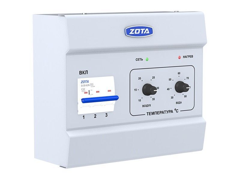 Панель управления ZOTA ЭВТ-И1 9кВт (датчик воды, датчик воздуха)