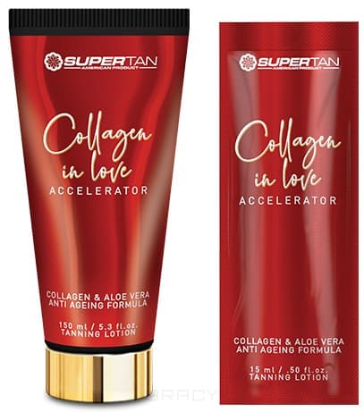 

Лосьон SuperTan Активный ускоритель загара с коллагеном Collagen in Love