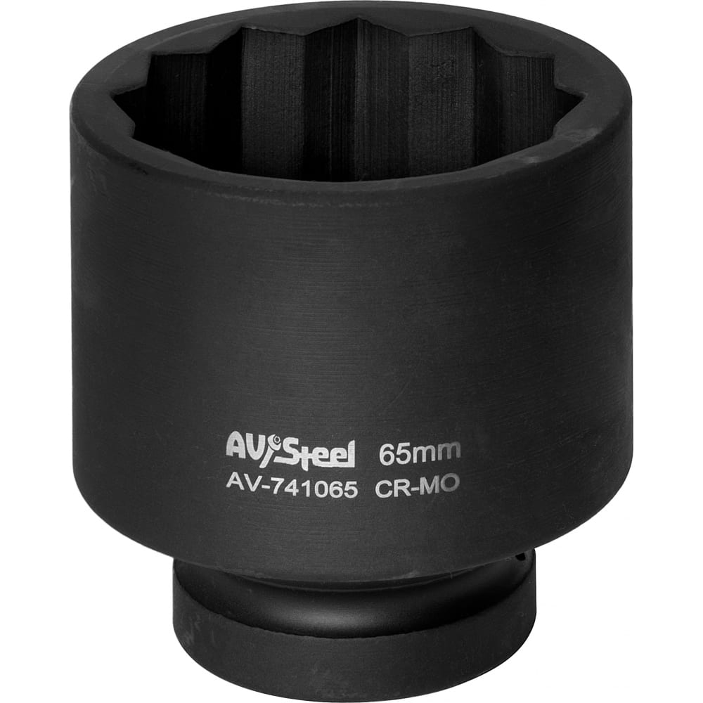 

Головка ударная двенадцатигранная (65 мм; 1"DR) AV Steel AV-741065