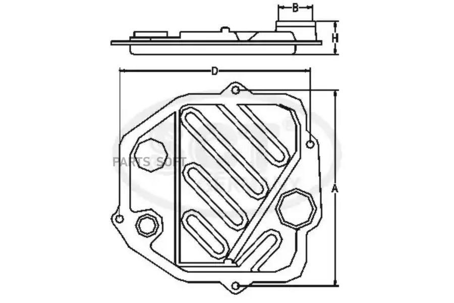 

Sct sg 1706 фильтр для акпп sg1706