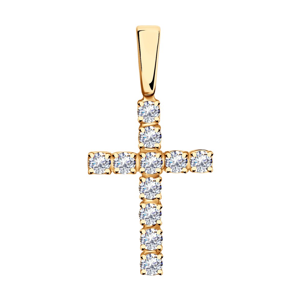 

Кулон из красного золота SOKOLOV Diamonds 1030840, бриллиант, 1030840