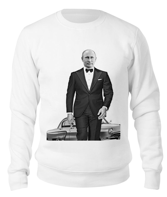 Путин в белом свитере