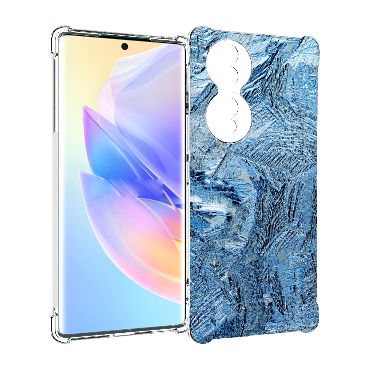 

Чехол MyPads обледенение для Honor 70, Прозрачный, Tocco