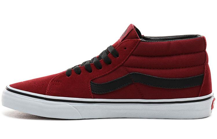 

Кеды унисекс Vans SK8 бордовые 40 EU, Бордовый, SK8