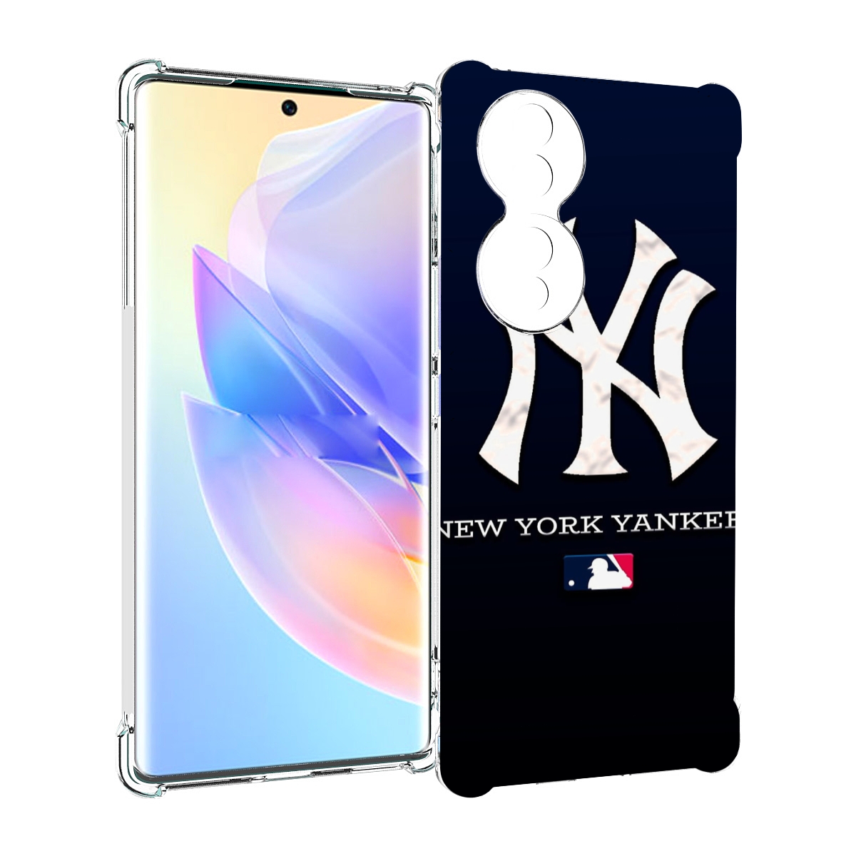 

Чехол MyPads нью оирк янкис беисбол для Honor 70, Прозрачный, Tocco
