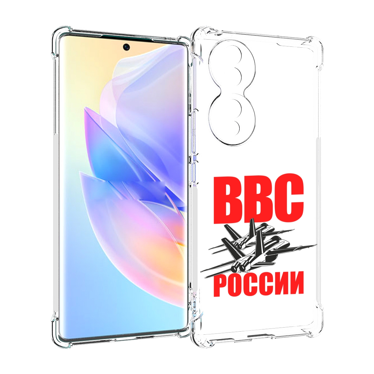 

Чехол MyPads ввс для Honor 70, Прозрачный, Tocco