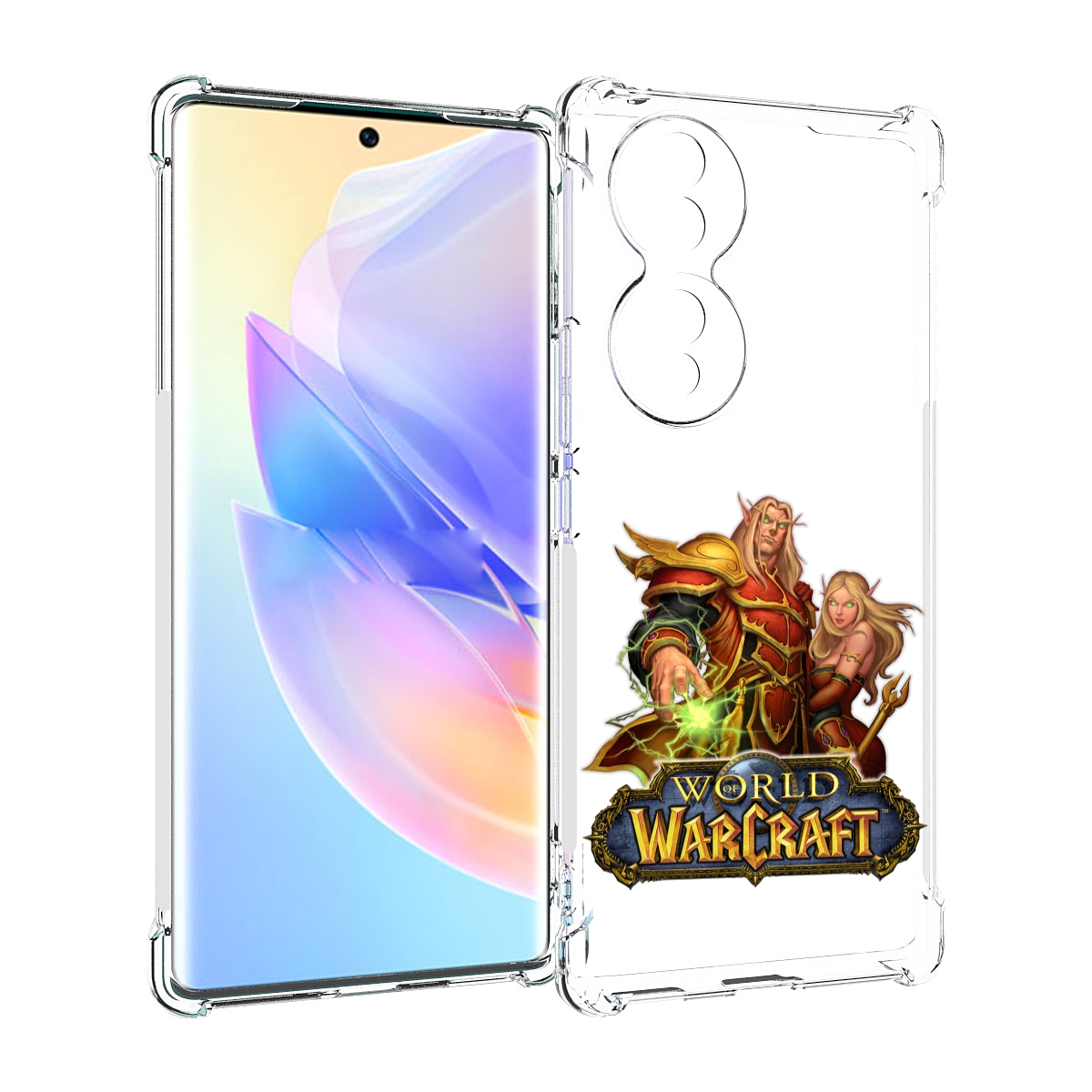 

Чехол MyPads варкрафт2 для Honor 70, Прозрачный, Tocco